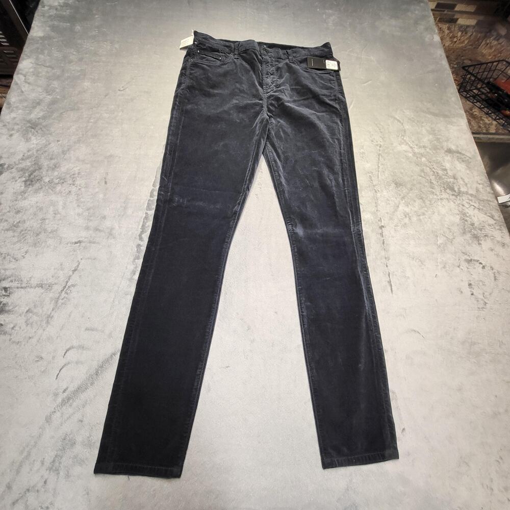 Citizens Of Humanity Pants Jeans Womens 31 Blue Rocket‎ High Rise Skinny Velour